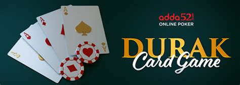 Durak card game question .
